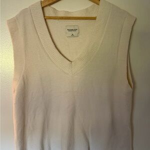 Abercrombie & Fitch Cream Tank Top